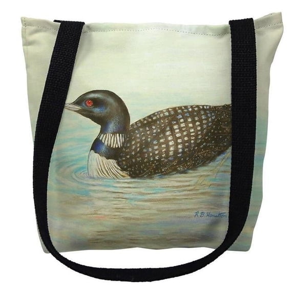 Betsy Drake TY130M 16 x 16 in. Loon Tote Bag - Medium