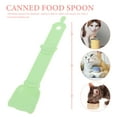thumbnail image 1 of CRAFTHROU Plastic Lickable Cat Feeder Cat Strip Squeeze Spoon Green 1Pack, 1 of 8