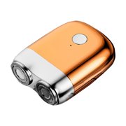 relayinert Electric Shaver Suction For Cleaner Beard Beard Dry And Wet Electric Shaver Men Whole Washed With Water Shaver orange