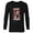 Black, variant on Studios Deadpool & Wolverine in Black White Red Movie - Long Sleeve T-Shirt for Men - Customized-White