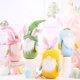 thumbnail image 3 of Conejo de Pascua hecho a mano, gnomo, conejo de felpa sueco, Tomte escandinavo, elfo, adornos enanos, decoración navideña de primavera, 3 of 5