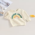 thumbnail image 4 of Long Sleeve Hoodie with Letters Print for Boys, 4 of 9