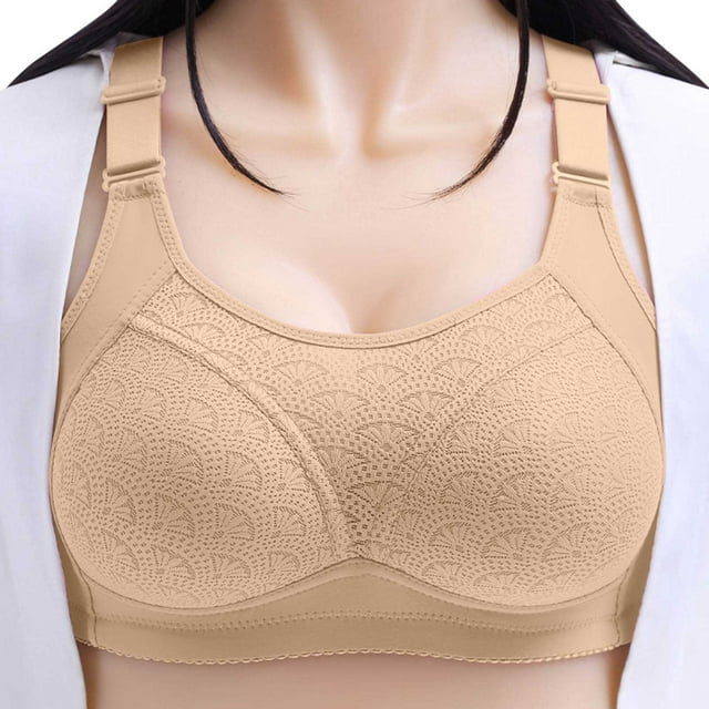 YDLCAFD Bras for Women No Underwire Push up Comfortable Seamless Full Coverage Bra for Women Wireless Bras with Soft Support Regular and Plus Size Tube Top Bras for Women Padded