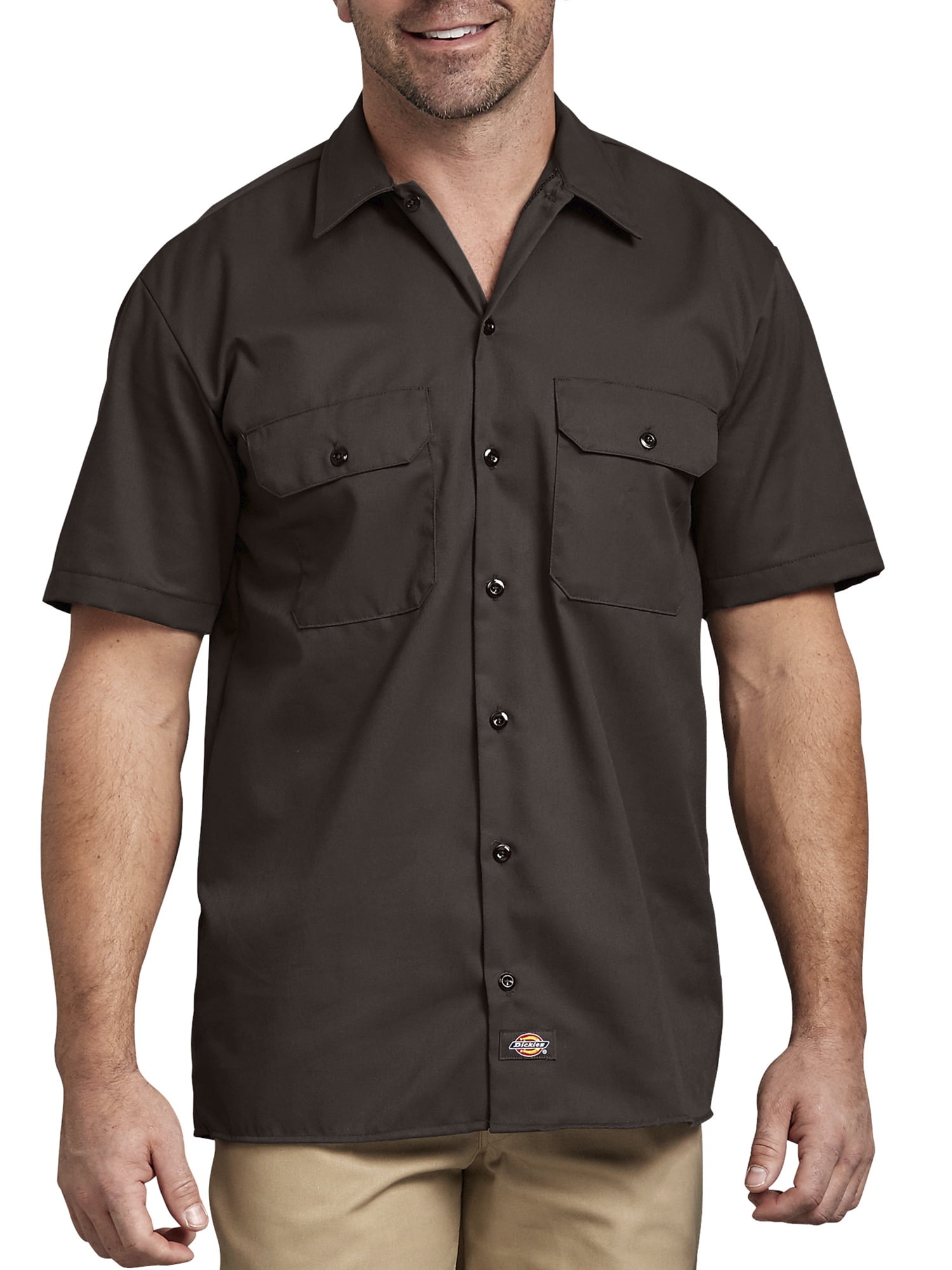 Dickies Men's NEW Size S-5XL Pocket Short Sleeve Industrial Work Shirt ls535 