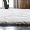 thumbnail image 4 of SAFAVIEH Chatham Kestrel Geometric Wool Area Rug, Gray/Ivory, 5' x 8', 4 of 10