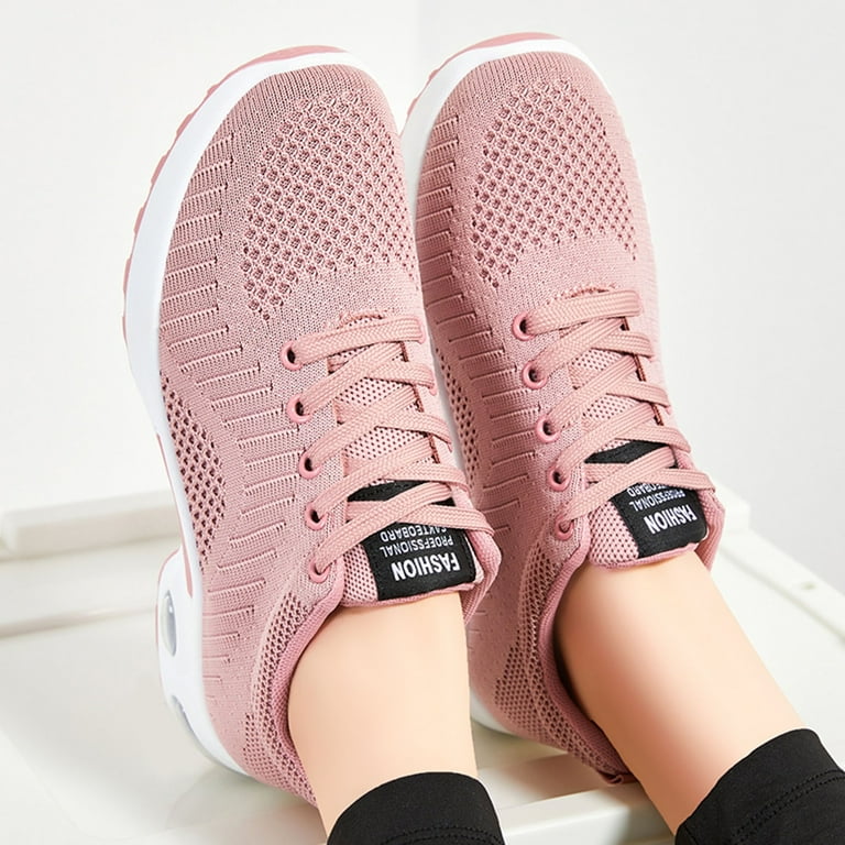XIAQUJ Womens on Shoes Work Non Sneakers Walking Shoes
