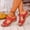 Red, variant on YOUYEDIAN Orthopedic Sandals for Women Arch Support Flat Wedge Sandals Wide Width Non Slip Slip on Hiking Shoes Comfort Orthopedic Shoes