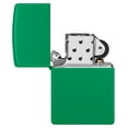 thumbnail image 4 of Zippo Grass Green Matte Classic Pocket Lighter, 4 of 6