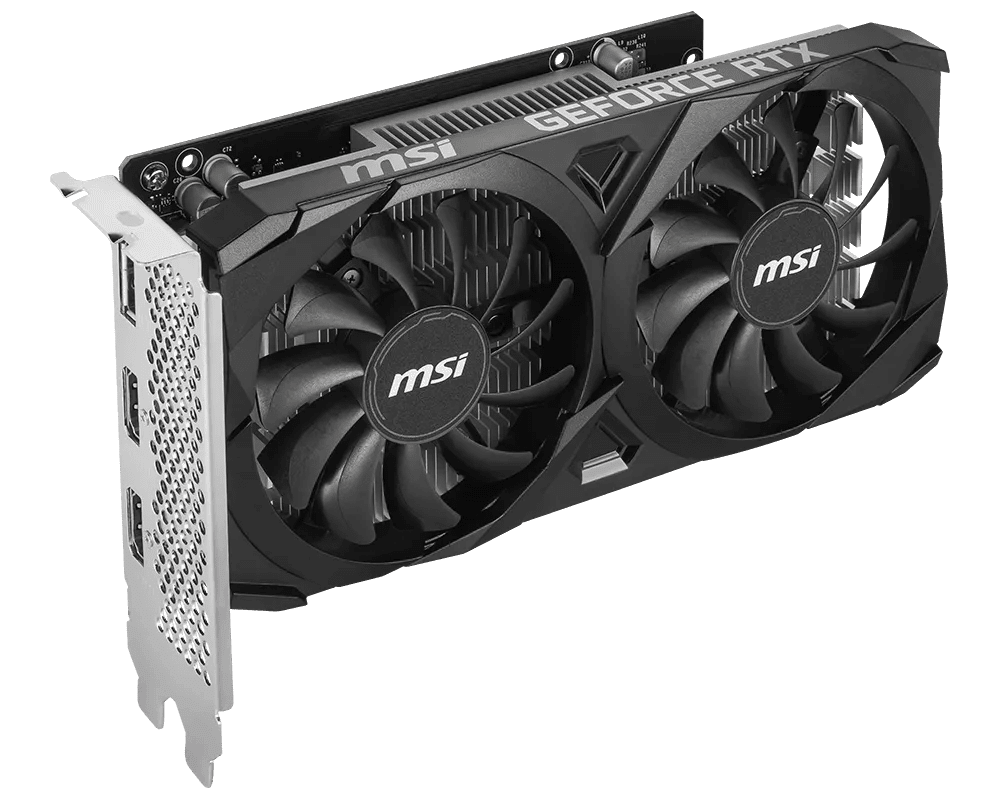 MSI NVIDIA GeForce RTX 3050 Graphics Card, 6GB GDDR6, 1492 MHz