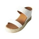 thumbnail image 2 of Sandalias de mujer, zapatillas de verano, punta abierta, cómodas, transpirables, para la playa, informales, cuñas, zapatos Wmkox8yii hj789, 2 of 5