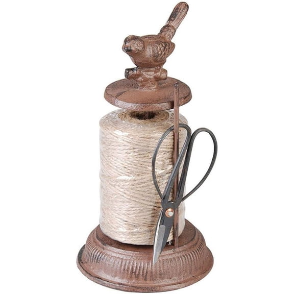 Esschert Design Cast Iron Garden Twine Holder with Scissors