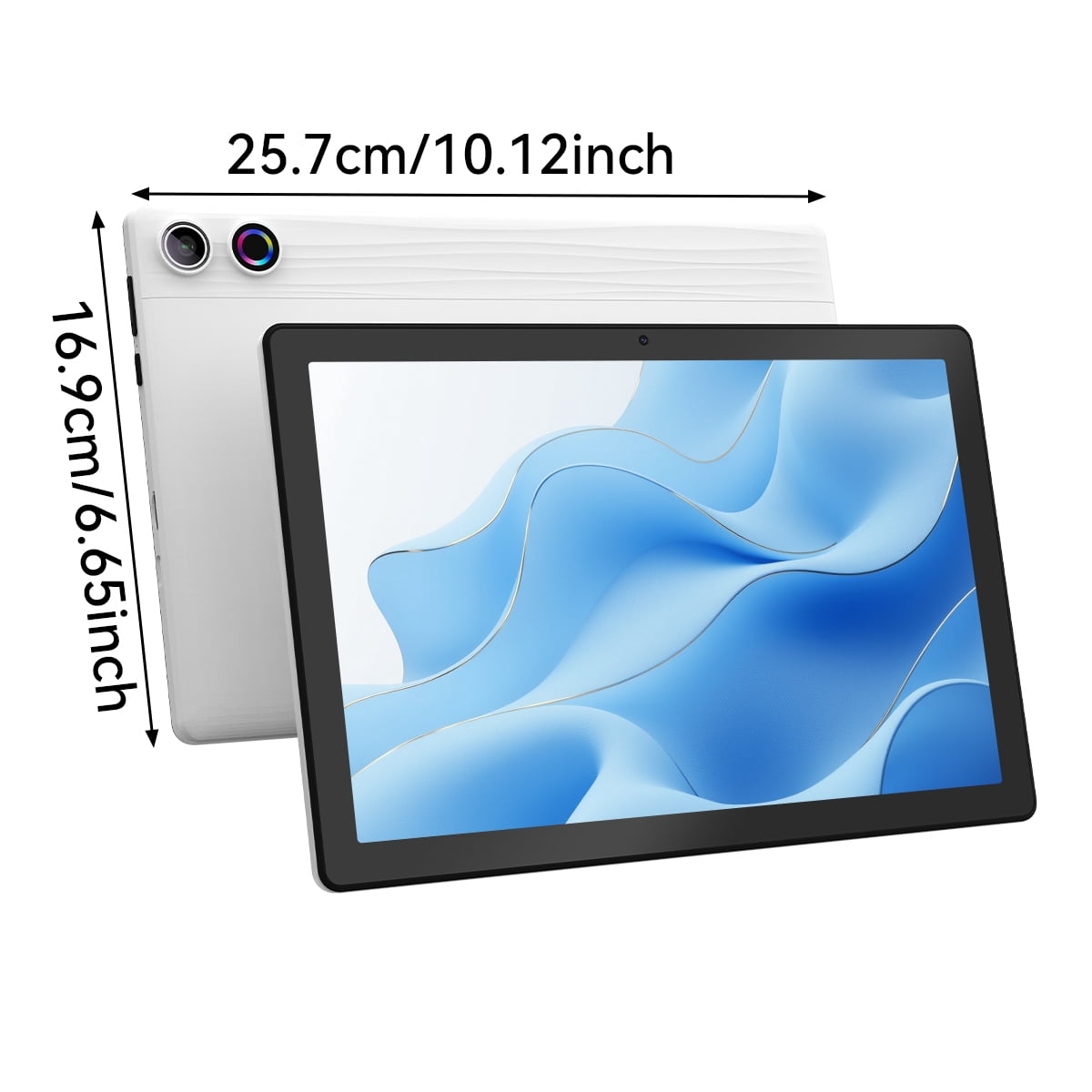 AEEZO 11 Inch Tablet 16GB RAM + 128GB ROM, Octa-Core Processor, Wi-Fi 6, Whie