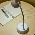 thumbnail image 4 of Led Desk Lamp Eye Protection Reading Light Battery Operated Portable Bedside Table Lamp for Students Dorm Room Study Desk, UKHBMC | White, 4 of 6