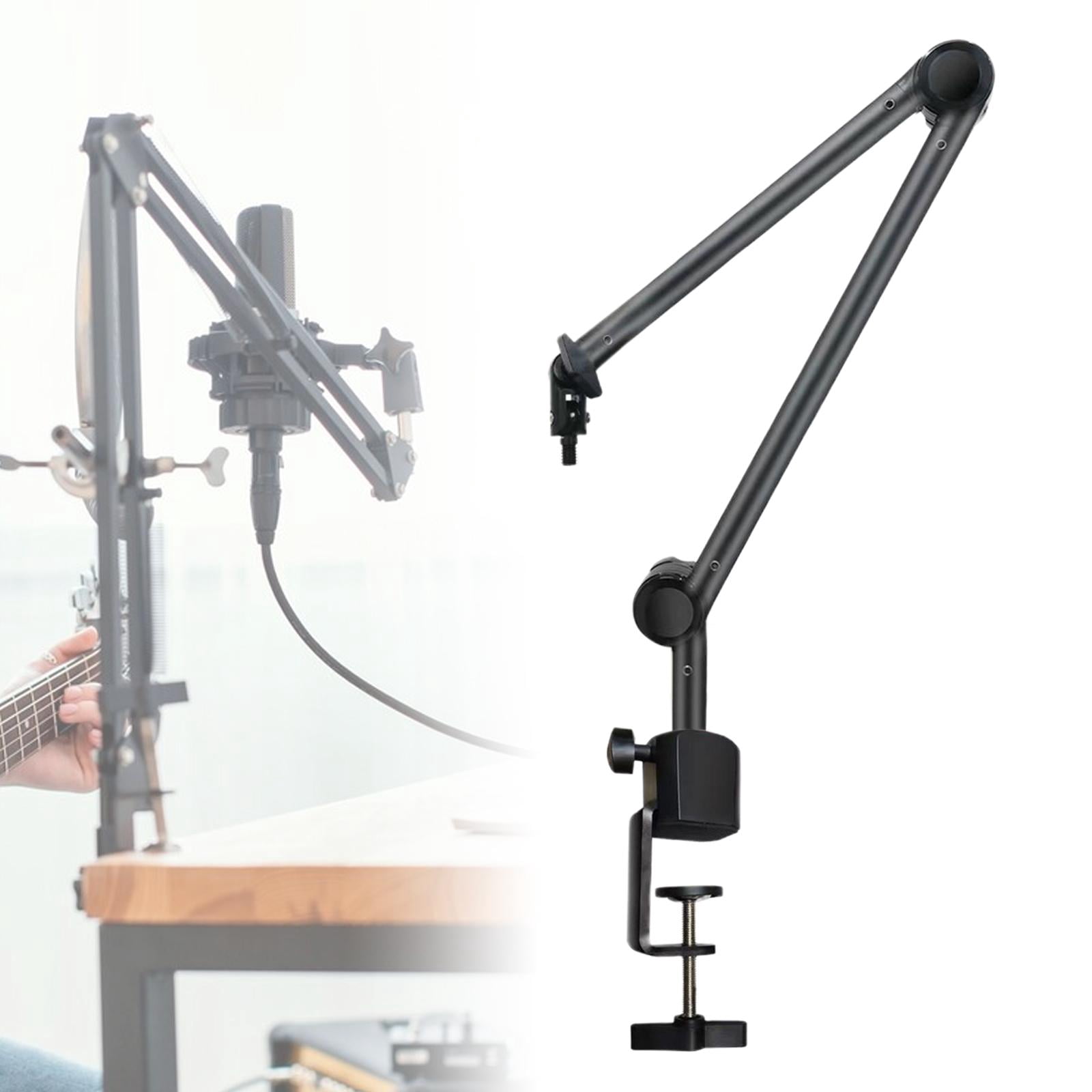 LeeQinersw Mic Arm Microphone Booms Arm Stand Adjustable Yz-38 Easy Use Microphone Desk Arm