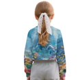 thumbnail image 4 of Xoenoiee Dolphin Fish Coral Print Girls Shirts Kids Long Sleeve Crewneck Sweatshirts Pullover Crop Tops, 5-6 Years, 4 of 7