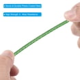 thumbnail image 4 of Uxcell 3.3Ft Safety Cable Lock Steel Stage Lighting Security Wire Rope, Green 3 Pack, 4 of 6