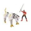 Power Ranger Zord Vehicle w/Figure, TigerZord with Red Ranger Multi-Colored