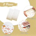 thumbnail image 3 of GHSDFBB Disposable Plastic Tablecloths, 2 Pack Party Rectangle Tablecloths, 54"x108" Gold Dot Confetti Rectangular Table Covers for Picnic Weddings Birthday Parties Thanksgiving Christmas, 3 of 7