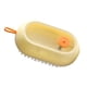 thumbnail image 3 of Cepillo de limpieza con dispensador de jabón, cepillo para fregar, agarre cómodo, cepillo para fregar la ropa, cepillo para fregar la ropa para alfombras amarillo 1 piezas Gloria cepillo de limpieza, 3 of 9