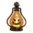 thumbnail image 2 of Happy date Halloween Pumpkin Lights-Halloween Pumpkin Lantern Skull Led Light Portable-with Battery for Ghost Party- Bar Party Atmosphere Props, Christmas Decoration, 2 of 7