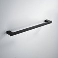 thumbnail image 2 of Toallero de Baño, Acero Inoxidable, Toallero de Barra 60cm, Negro, 2 of 5