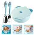 thumbnail image 5 of 1 Set of Baby Bowls First Stage Baby Bowl Cartoon Bear Infant Bowls Baby Feeding Bowl, 5 of 5