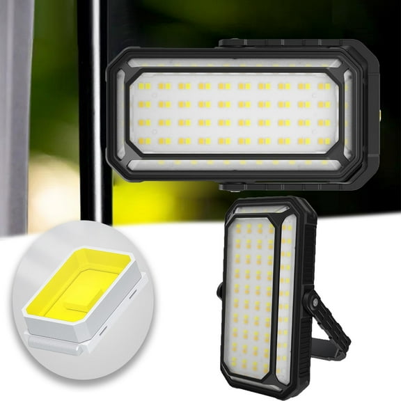 High Brightness Rechargeable Camping Lamps with LCD Display Dimmable Outdoor Tent Lighting for Emergency Use Hiking and Fishing