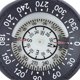 thumbnail image 2 of Mini Lightweight Plastic Outdoor Compass Waterproof Accessory, 2 of 4
