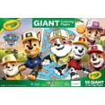 Crayola Paw Patrol Giant Coloring Book Pages, 18 Coloring Pages, Gifts ...