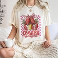 thumbnail image 4 of Crawfish Season T-Shirt – Cute Seafood Boil Graphic Tee with Red Crawfish, Pink Bow, and Lemon, Fun Southern Foodie Shirt for Women, 4 of 7