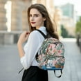 thumbnail image 6 of FORMRS Mini Backpack Purse for Women Travel Daypack Casual Shoulder Bag, Vibrant Flowers, 6 of 7