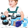 thumbnail image 4 of PENGXAING Disassembly Toy Impact-Resistant Adorable Smooth Edges Burr-free Easy to Assemble Intellectual Development Portable Slide Crane Kids Car Toy Children Toy, 4 of 6
