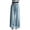 H194 Light Blue, variant on SJLDQY Girl's Wide Leg Pants Straight Fit Baggy Pants for Girls Casual Elastic Drawstring Waist Pants with Pockets