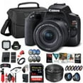 thumbnail image 2 of Canon EOS Rebel SL3 DSLR Camera with 18-55mm Lens (Black) (3453C002) + Canon EF(International Model), 2 of 7