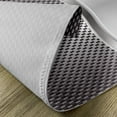 thumbnail image 4 of Ambesonne Geometric Place Mats Set of 4, Square Shaped Grids, Standard Size, Grey, 4 of 5