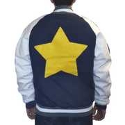 Space Dandy Jacket Blue Coat Anime Cosplay Adult Costume Uniform Varsity Star