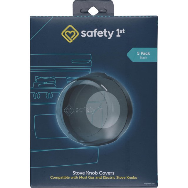 Cubiertas para Perillas de Estufa Safety 1st Paquete de 5 Resistentes al Calor