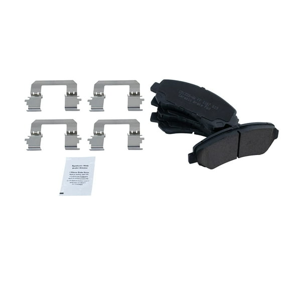 TRQ Front Posi Ceramic Brake Pad Kit for Nissan Sentra SE-R Spec-V Rogue BFA73182 Fits select: 2014-2015 NISSAN ROGUE SELECT, 2010-2013 SUZUKI KIZASHI