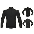thumbnail image 2 of Wosawe Men's Cycling Jersey Spring Autumn Half-zip MTB Bike Riding Long Sleeve Shirt Clothing, 2 of 8