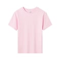 thumbnail image 2 of Camiseta de algodón puro de 180 g para niña - Diseño patriótico de chica americana con estrellas, rayas y gafas de moda, 2 of 7