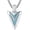 Cross, variant on Turquoise Arrowhead Necklace for Men 925 Sterling Silver Eye of Horus Arrow Protection Pendant Western Turquoise Jewelry Gifts for Men Women