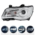 thumbnail image 6 of Fit 2015-2017 Chrysler 300 Halogen Headlight Assembly Left Driver Side Chrome, 6 of 23