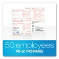 thumbnail image 2 of TOPS W-2 Tax Forms, Four-Part Carbonless, 5.5 x 8.5, 2/Page, (50) W-2s and (1) W-3, 2 of 5