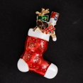 thumbnail image 2 of Broche Alfiler de Mujer con Artificiales Modelo de Botas de //Carro de Navidad Boote jinwen Broche de Navidad, 2 of 8