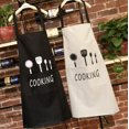 thumbnail image 2 of Delantal impermeable de cocina unisex para chefs con bolsillos Delantales para cocinar restaurante Trabajo BBQ Jardinería Elaboración Cocina Negro Sailing  Electrónica, 2 of 5