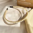 thumbnail image 4 of Jumpingount Diadema de perlas con lazo para el pelo, paquete de joyas para la cara, mano de obra fina Retro, regalo dulce de larga duración, suministros Accesorio para el cabello Tipo 2 Jumpingount AP016162-02, 4 of 6