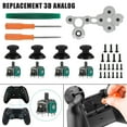 thumbnail image 3 of Everso Analog Joysticks Kit,3D Analog Joystick Thumb Caps Replacement for Xbox One Controller Screwdriver Repair Kit, 3 of 9