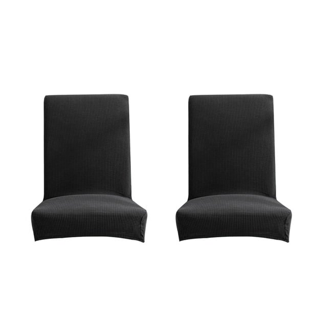 Cubierta de silla de oficina Funda protectora antiarrugas Estilo simple El Four Seasons Multicolor Stretch Slight Funda para el Hotel Black Eigraketly HA012481-03