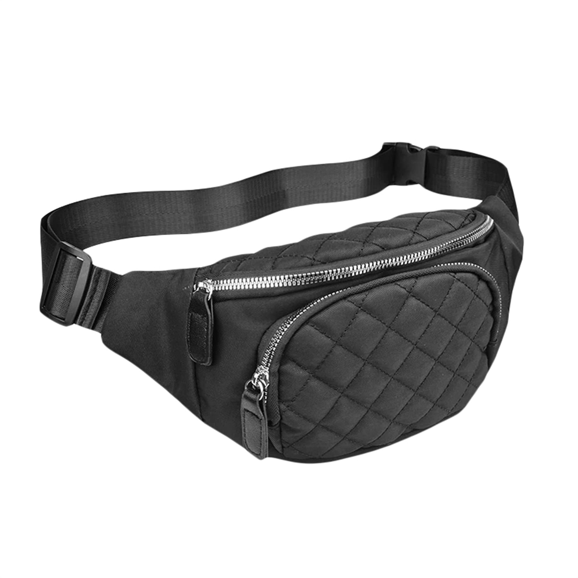 TFFR Women Fanny Pack Lightweight Quilted Waist Chest Bag Crossbody