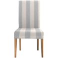 thumbnail image 2 of ABPHQTO Funda protectora para silla con rayas geométricas, funda protectora para asiento para comedor, Hotel, boda, fiesta, juego de 4, 2 of 4